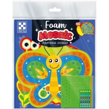 Фото5.Набір для творчості з мʼякою мозаїкою та стразами 