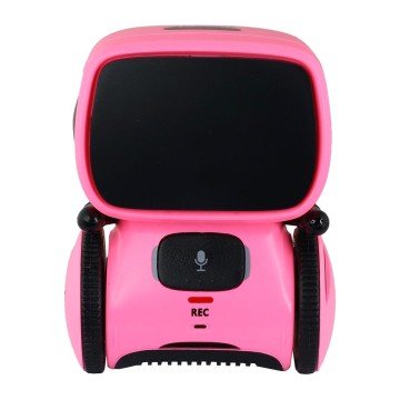 Фото5.Інтерактивний робот з голосовим керуванням - AT-ROBOT (рожевий) укр