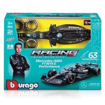 Фото5.Авто-конструктор - Mercedes-AMG F1 W14 Performance (1:24) (#44) Bburago (289064)