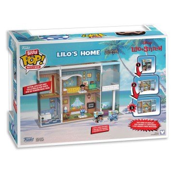 Фото5.Ігровий набір Bitty POP! Boxes серії Ліло і Стіч - Будиночок Ліло Funko (289094)