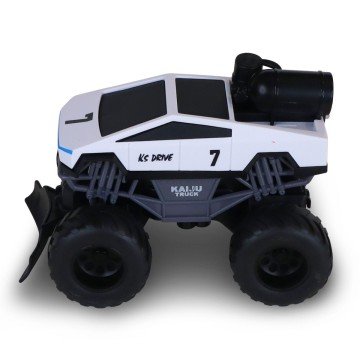 Фото5.Автомобіль SPRAY CAR на радіокеруванні – CYBER RIDE (білий, 1:24, 2.4 ГГц, акум. 3,7 V, вихлопна пар