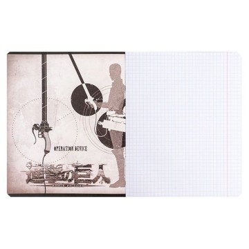 Фото6.Зошит 12 арк., кл., софт тач + УФ лак, AT