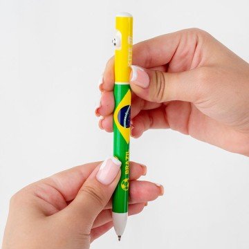 Фото6.Ручка кулькова автоматична Football nations, синя