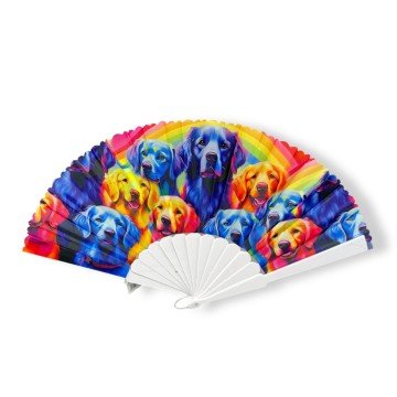 Фото6.Аксесуар віяло мікс видів (котики та собачки)