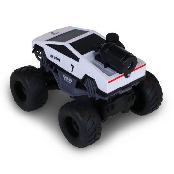 Фото6.Автомобіль SPRAY CAR на радіокеруванні – CYBER RIDE (білий, 1:24, 2.4 ГГц, акум. 3,7 V, вихлопна пар