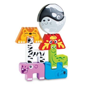 Фото8.Навчальний ігровий набір KIDDI SMART – ЗВІРЯТКА-ПАЗЛИКИ