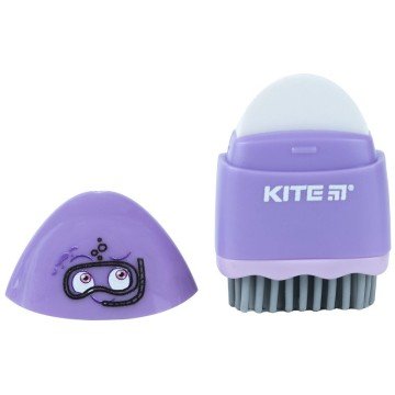 Фото8.Точилка з контейнером та гумкою Faces, асорті