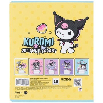 Фото8.Зошит 18 арк., лін., софт-тач + УФ лак, HK-2