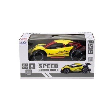 Фото8.Автомобіль Speed racing drift з р/к – Aeolus (жовтий, 1:16)