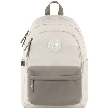 Фото8.Рюкзак GoPack Education Teens 141L бежевий, коричневий GoPack (289180)