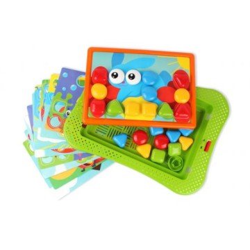 Фото1.Мозаїка ТехноК, 26 фішок, 10 трафаретів