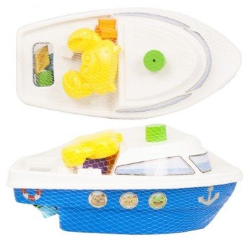 Фото1.Кораблик-сортер (білий)