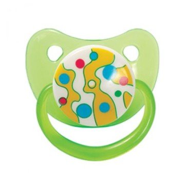 Фото1.Пустушка з прикусом. До 6 міс (зелений)