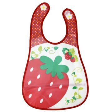 Фото1.Слинявчик на липучці, червоний