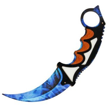 Фото1.Ніж Керамбіт з CS GO (Crystall)