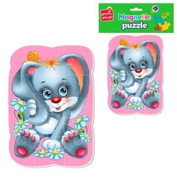 Фото1.Мʼякі магнітні пазли 