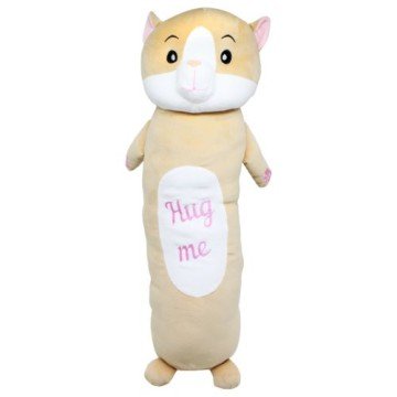 Фото1.Обіймашка Котик (75 см) бежевий