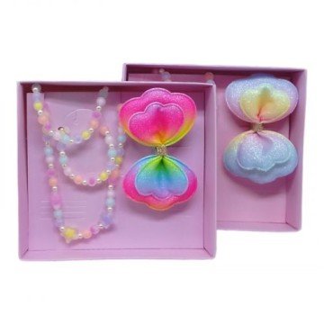 Фото1.Набір прикрас: шпилька для волосся, намисто, браслет