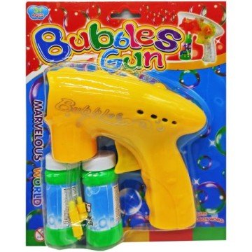 Фото1.Пістолет з мильними бульбашками, жовтий