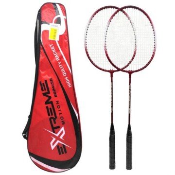 Фото1.Ракетки для бадмінтона, 2 шт, червоний