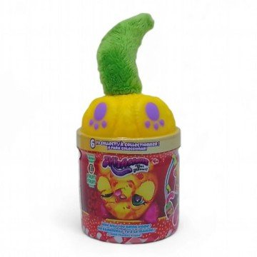 Фото1.Мʼяка іграшка-сюрприз – Котик у банці (зелений)
