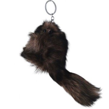 Фото1.Мʼякий хутряний брелок 
