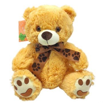 Фото1.Мʼяка іграшка ведмедик (СВІТЛО-КОРИЧНЕВИЙ) 29 см.