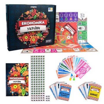 Фото1.Настільна гра Strateg Економіка України